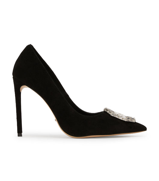 Court Shoes Tony Bianco Alison Black Suede 10.5cm Negras | XPEBH33850