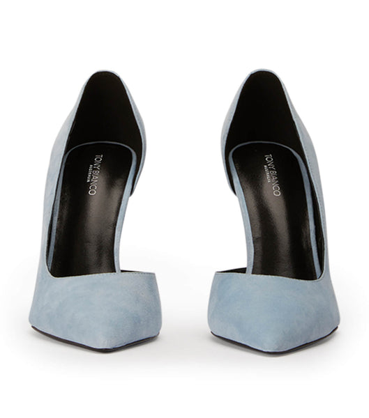 Court Shoes Tony Bianco Alyx Sky Suede 10.5cm Azules | APEDF13250