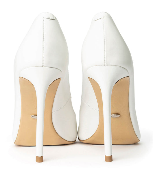 Court Shoes Tony Bianco Anja Milk Capretto 10.5cm Blancas | PECIF59515