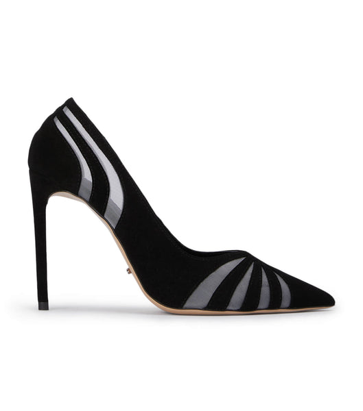 Court Shoes Tony Bianco Arrow Black Suede 10.5cm Negras | PPEQX94970