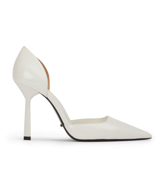 Court Shoes Tony Bianco Gala White Hi Shine 10cm Blancas | QPEWA22266