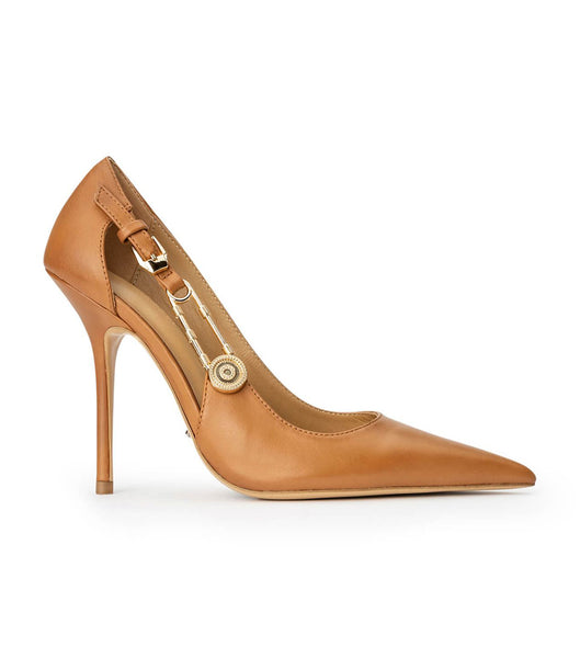 Court Shoes Tony Bianco Glow Tan Como 11cm Marrones | UPEND24538