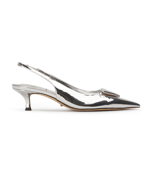 Court Shoes Tony Bianco Kimmy Silver Shine 4.5cm Plateadas | PPEER39342