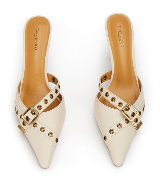 Court Shoes Tony Bianco Savoir Bone Venice 8cm Beige | UPETG37751