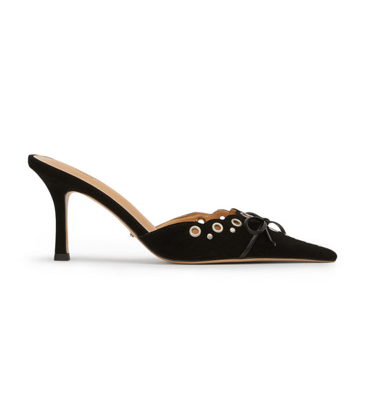 Court Shoes Tony Bianco Shae Black Suede 8cm Negras | PEXMI14654