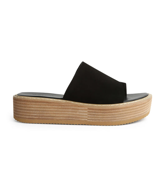 Flat Sandals Tony Bianco Energy Black 4.5cm Negras | PEJVR82372