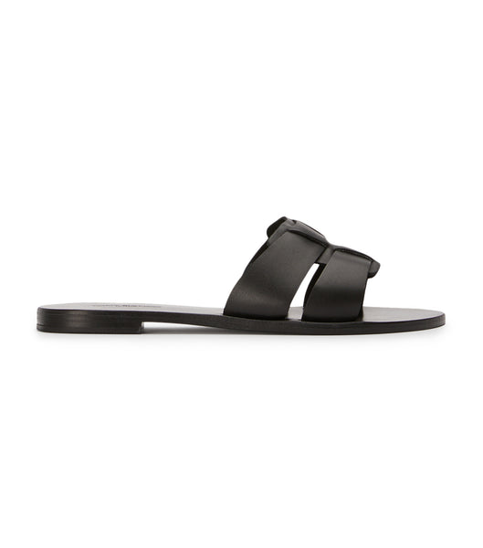 Flat Sandals Tony Bianco Force Black 1cm Negras | PEZPD25114