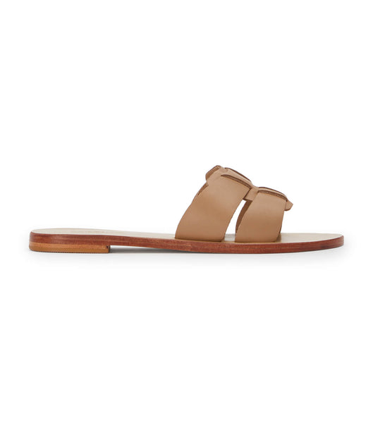 Flat Sandals Tony Bianco Force Camel 1cm Marrones | DPEKV78248