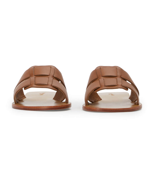 Flat Sandals Tony Bianco Force Tan 1cm Marrones | EPEVG19796