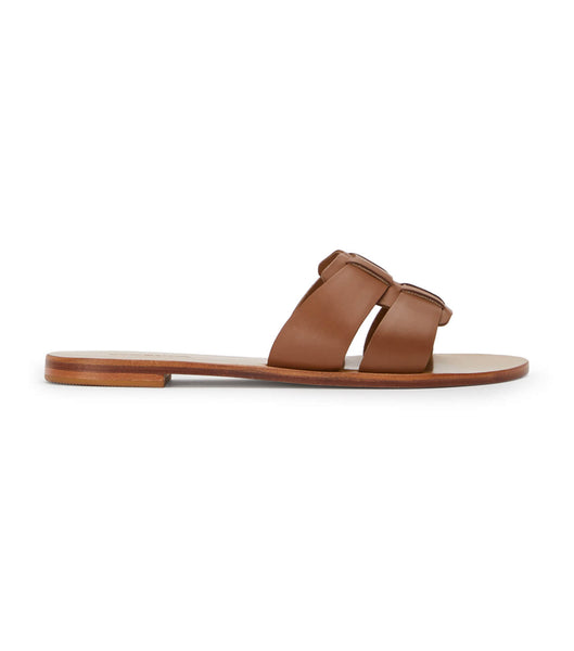 Flat Sandals Tony Bianco Force Tan 1cm Marrones | EPEVG19796