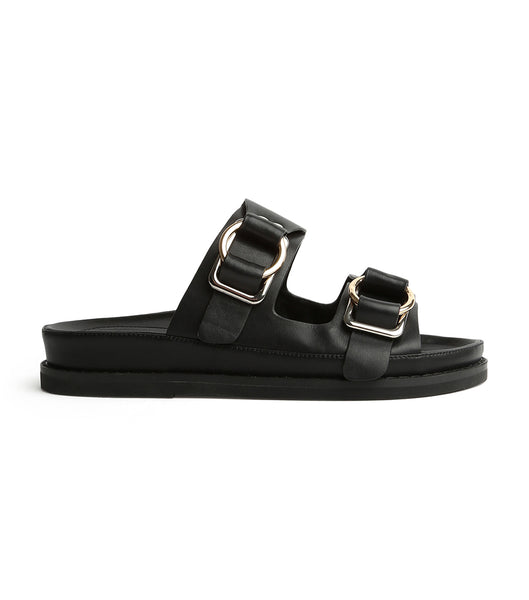 Flat Sandals Tony Bianco Hunter Black Como 3.5cm Negras | PEQCS19090