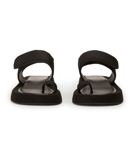 Flat Sandals Tony Bianco Iso Black Neoprene 3.5cm Negras | ZPENQ94193