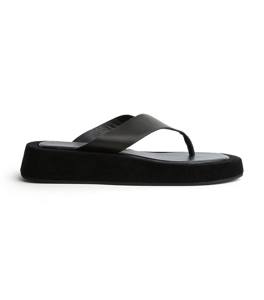 Flat Sandals Tony Bianco Ives Black Como 3.5cm Negras | DPEVO46608