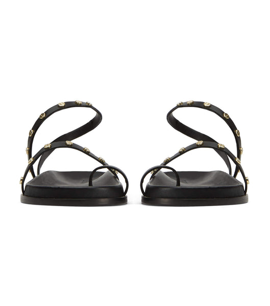 Flat Sandals Tony Bianco Lyvia Black Negras | TPEPQ67229