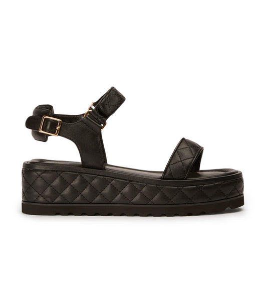 Flat Sandals Tony Bianco Zahara Black Nappa 6cm Negras | PEJBT65447