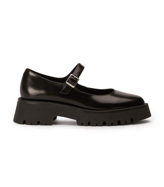 Loafers Tony Bianco Betsy Black Hi Shine 4.5cm Negras | PECVG30409