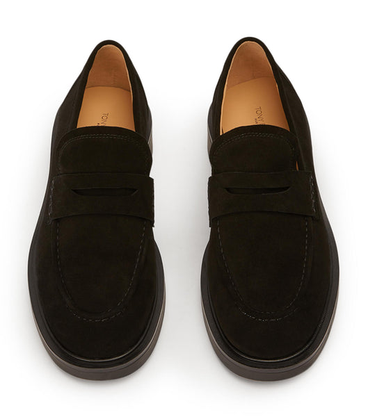 Loafers Tony Bianco Cherish Black Suede 4.5cm Negras | PPEQX96326