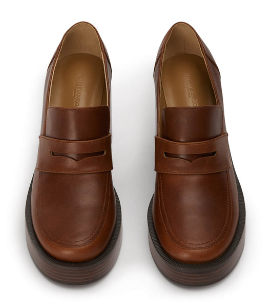 Loafers Tony Bianco Taranto Cognac 9cm Marrones | DPEVO94902