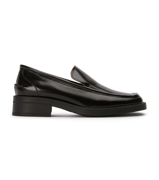 Loafers Tony Bianco Teddy Black Hi Shine 4cm Negras | PEJBT57062