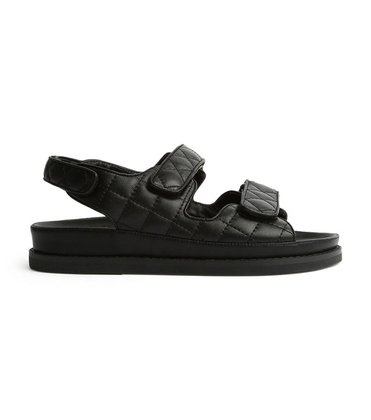 Sandalias Tony Bianco Hiranni Black Sheep Nappa 3.5cm Negras | PENZX61748