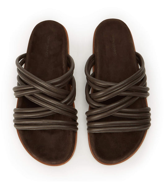 Sandalias Tony Bianco Loki Chocolate Nappa Chocolate | ZPENQ33137