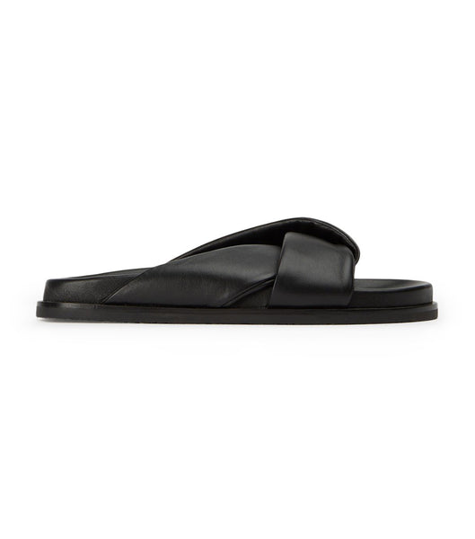 Sandalias Tony Bianco Lora Black Nappa 1.5cm Negras | ZPENQ21624