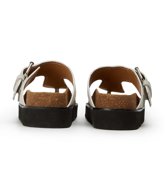 Sandalias Tony Bianco Marlo Milk Suede 3cm Blancas | PEEGJ53903