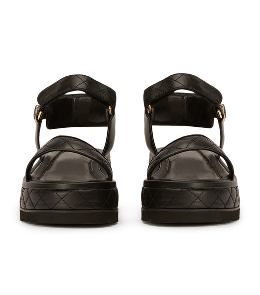 Sandalias Tony Bianco Zahara Black Nappa 6cm Negras | PEJZR84993