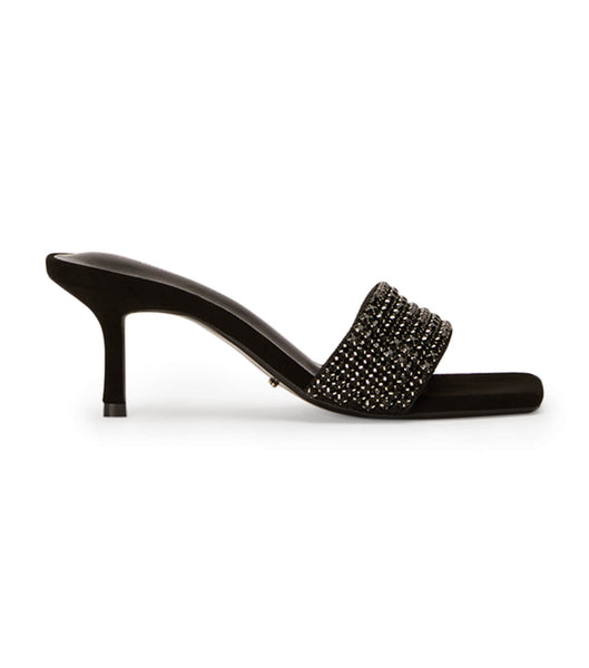 Tacones Brillantes Tony Bianco Amos Black Crystal/Black Suede 6.5cm Negras | TPEPQ81747