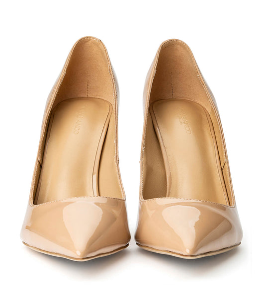 Tacones Brillantes Tony Bianco Anja Nude Patent 10.5cm Beige | EPEHC33665