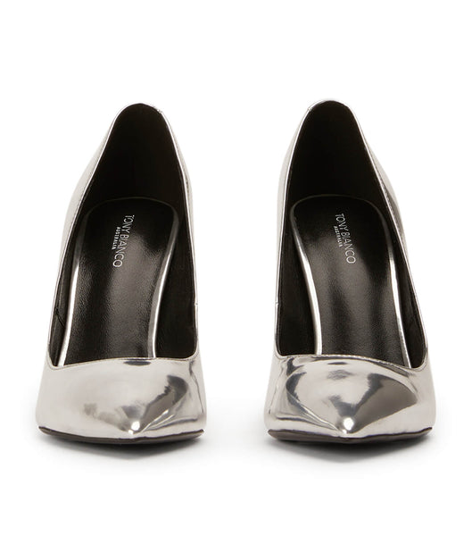 Tacones Brillantes Tony Bianco Anja Silver Shine 10.5cm Plateadas | QPEUV50193