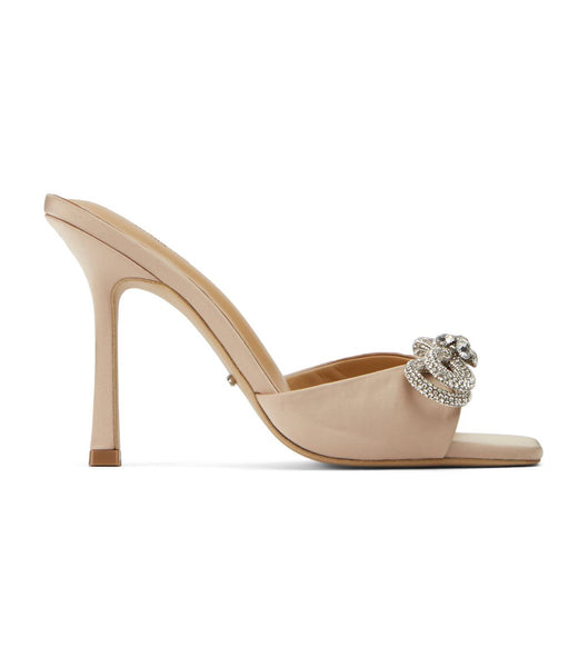 Tacones Brillantes Tony Bianco Franki Nude Satin 10.5cm Beige | APEWC41015