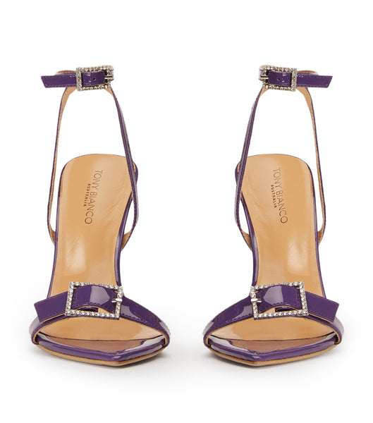 Tacones Brillantes Tony Bianco Mopsy Orchid Patent 10.5cm Moradas | PEJVR32530