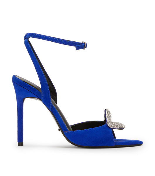 Tacones Brillantes Tony Bianco Moshi Azure Suede 10.5cm Azur | LPETR62314