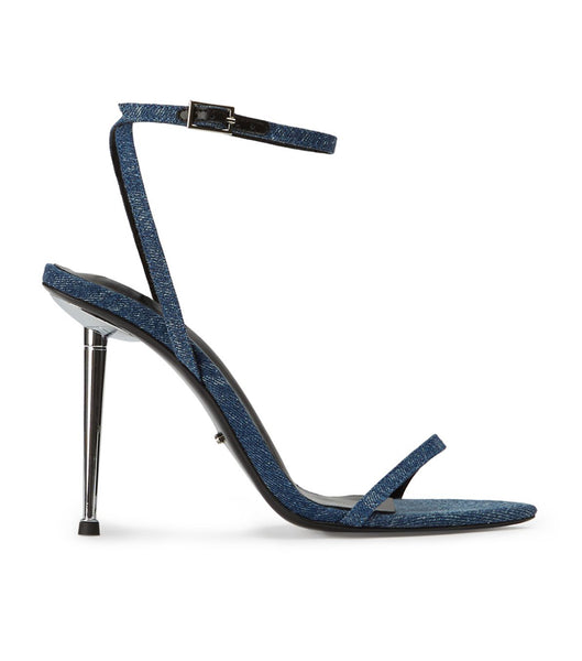 Tacones Brillantes Tony Bianco Myra Blue Denim 10.5cm Azules | LPESX46979