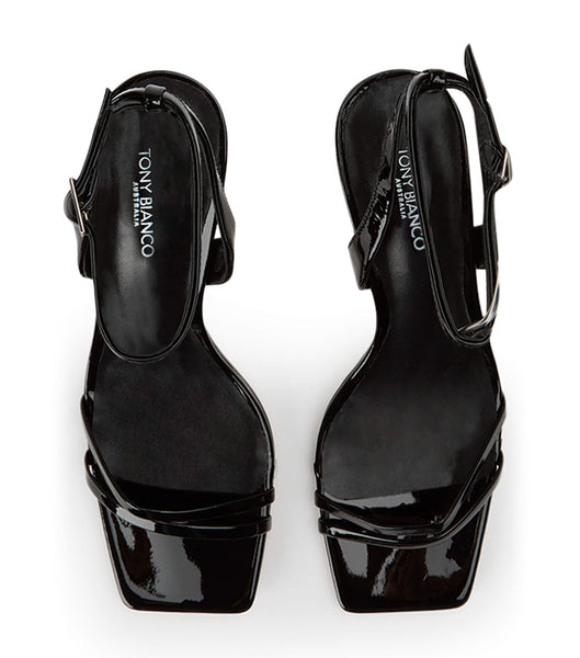 Tacones De Novia Tony Bianco Camelia Black Patent 8.5cm Negras | PEJBT90213