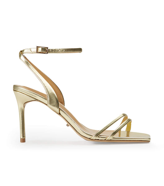 Tacones De Novia Tony Bianco Camelia Gold Nappa Metallic 8.5cm Doradas Metal | EPEVG64440