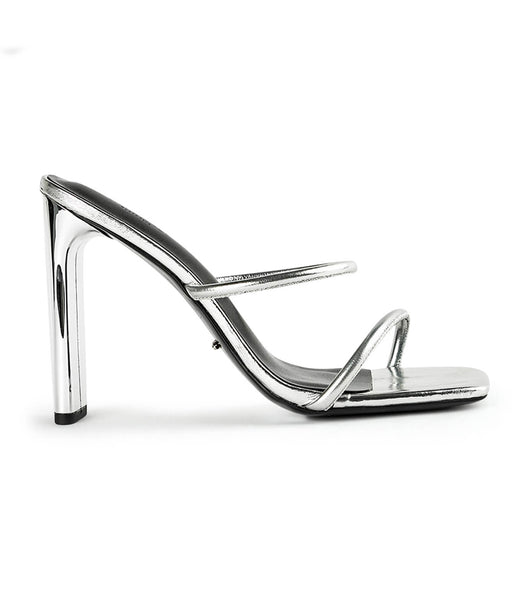 Tacones De Novia Tony Bianco Florence Silver Foil 11cm Plateadas | PECVG74774