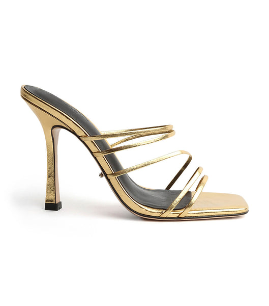 Tacones De Novia Tony Bianco Foxie Gold Foil 10.5cm Doradas | YPEGT89033