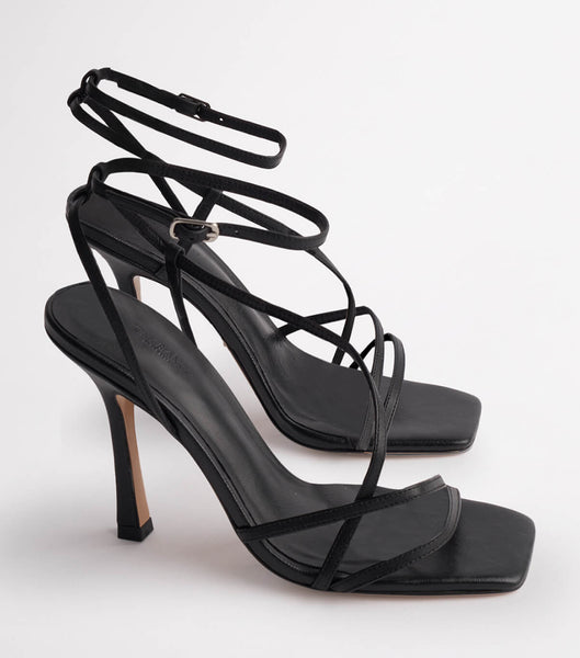 Tacones De Novia Tony Bianco Franci Black Kid 10.5cm Negras | EPEVG94336