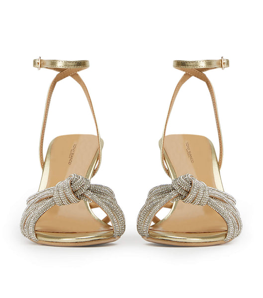 Tacones De Novia Tony Bianco Helena Gold Nappa Metallic 8.5cm Doradas Metal | APEDF50481