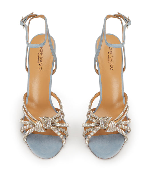 Tacones De Novia Tony Bianco Kyla Sky Suede 11cm Azules | TPEWZ31794