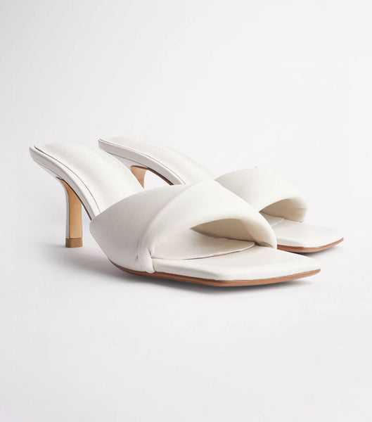 Tacones bajos Tony Bianco Alexa Dove Nappa 6.5cm Blancas | DPEKV88500