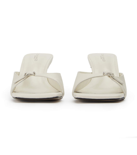 Tacones bajos Tony Bianco Asar Dove Nappa 6.5cm Blancas | DPEVO87590