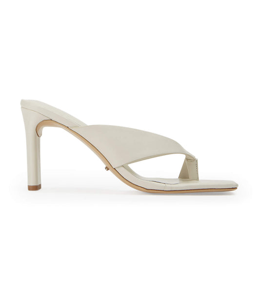 Tacones bajos Tony Bianco Clover Dove Nappa 8.5cm Blancas | EPEVG22409