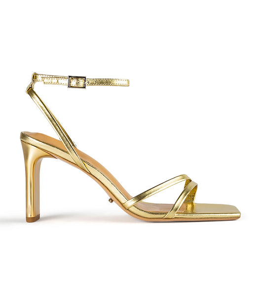 Tacones bajos Tony Bianco Corso Gold Nappa Metallic 8.5cm Doradas Metal | DPEVO54410