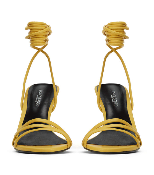 Tacones bajos Tony Bianco Hailee Desert Nappa 8.5cm Amarillo | PEJVR15509