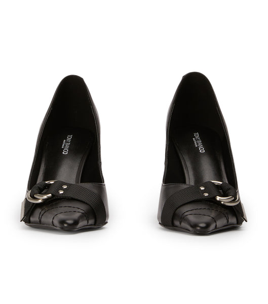 Tacones bajos Tony Bianco Saje Black Como 8cm Negras | PEZDE30021