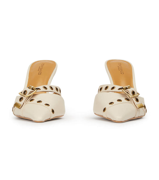 Tacones bajos Tony Bianco Savoir Bone Venice 8cm Beige | PEJKU82677