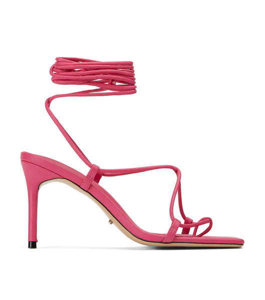 Tacones con tiras Tony Bianco Clarity Acid Pink 8.5cm Rosas | MPEHR67024